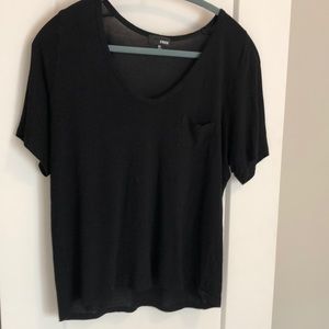 Wilfred Free black t-shirt.